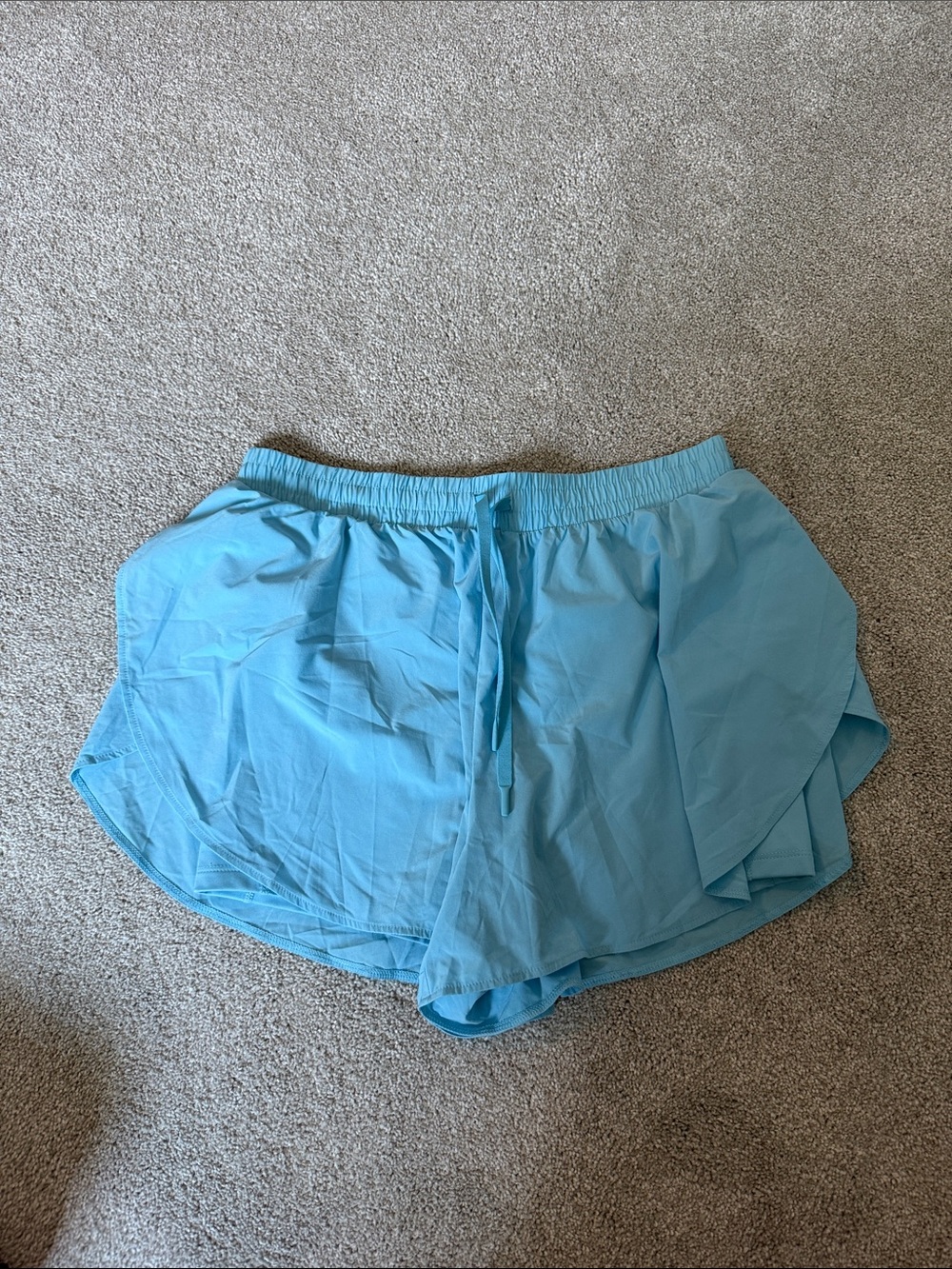 all in motion Light Blue Women's Athletic Shorts with Drawstring